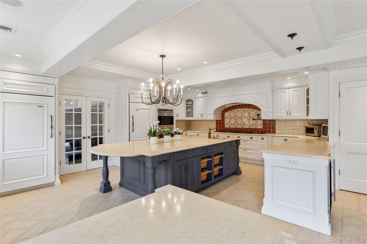 Chandelier, Interior, Kitchen, Recessed Lighting