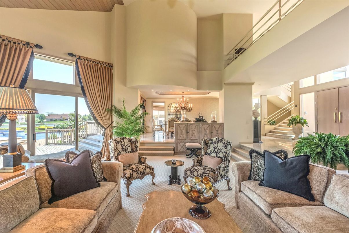 Chandelier, Interior, Living room, Recessed Lighting, Water