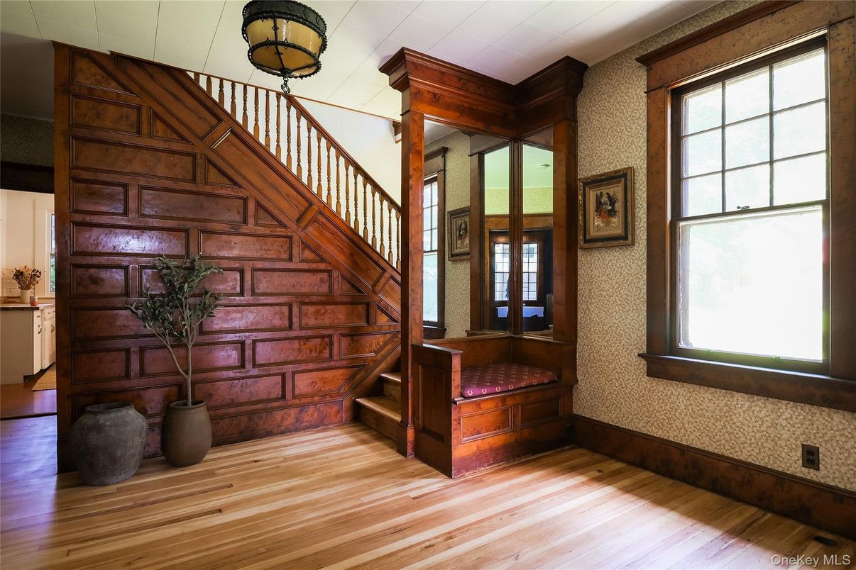 Interior, Wood Texture Flooring, Wooden Walls