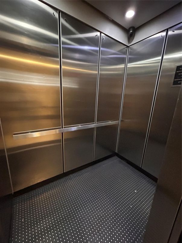 Elevator, Interior, Recessed Lighting