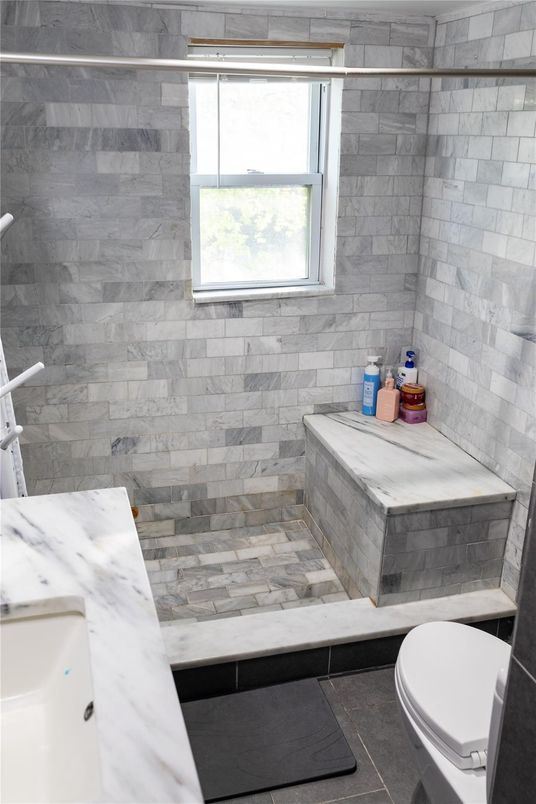 Bathroom, Interior, Marble Walls