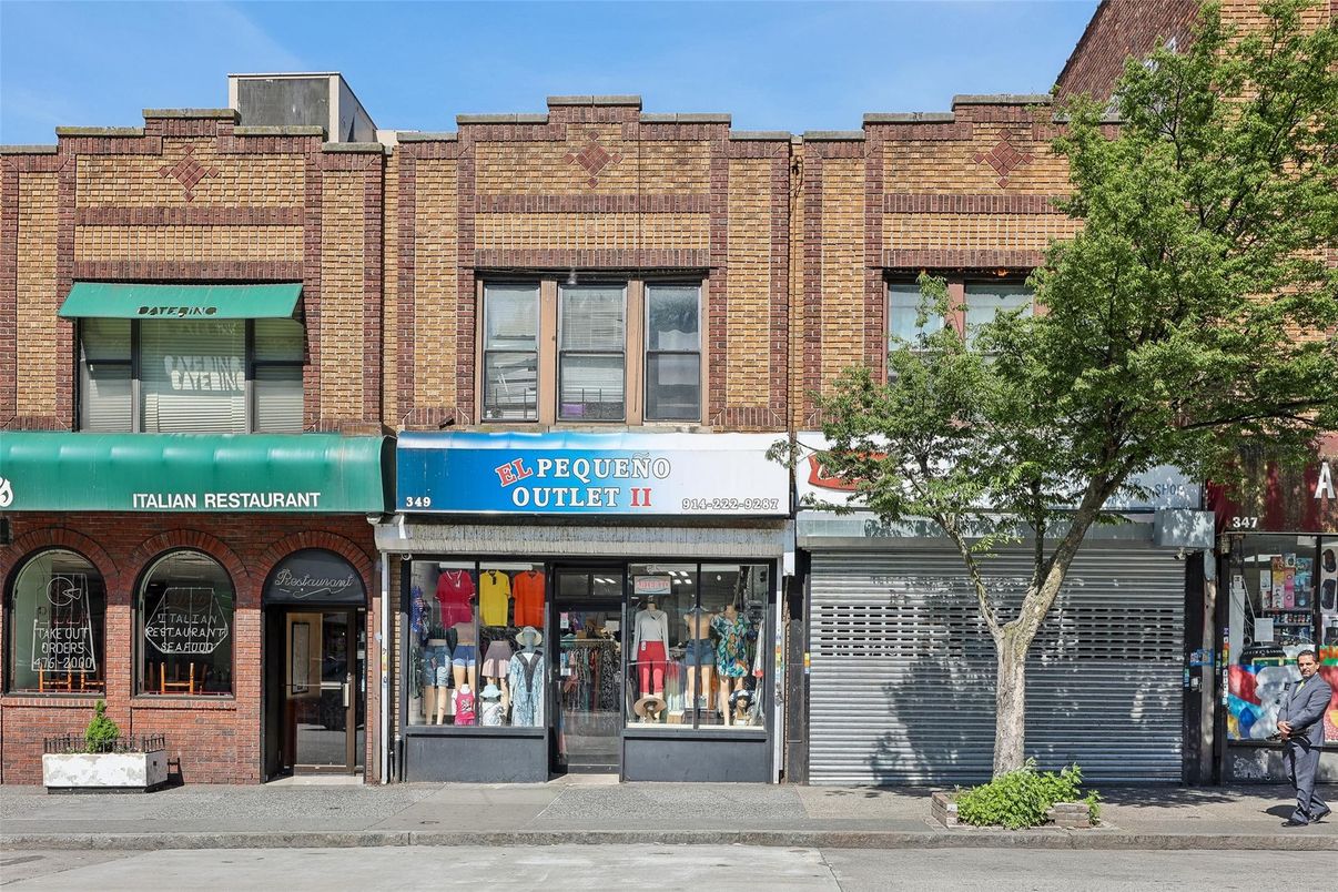 Exterior, Facade, Brick Facade, Condo Building