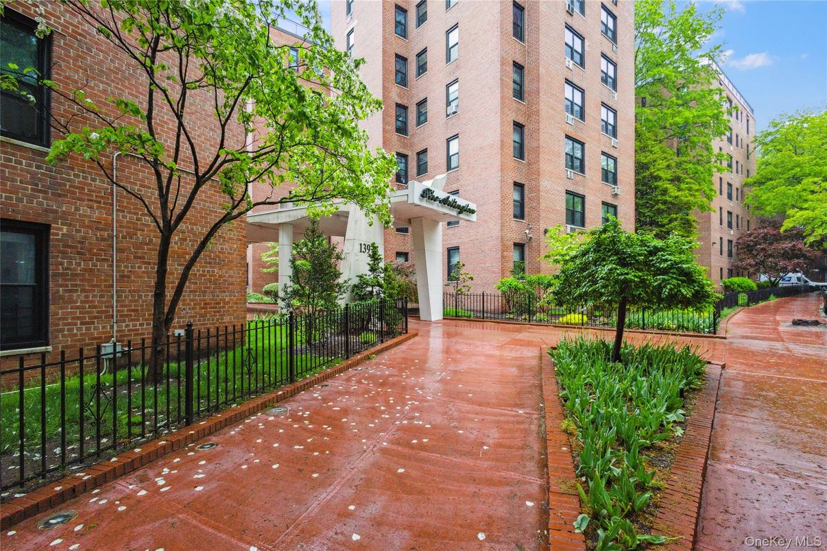 Exterior, Facade, Brick Facade, Condo Building