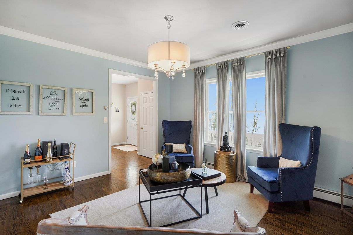 Chandelier, Interior, Living room, Wood Texture Flooring