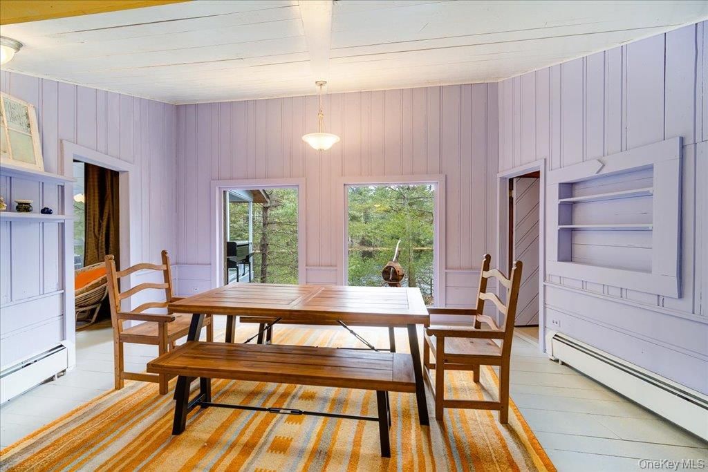 Dining room, Interior, Pendant Lights