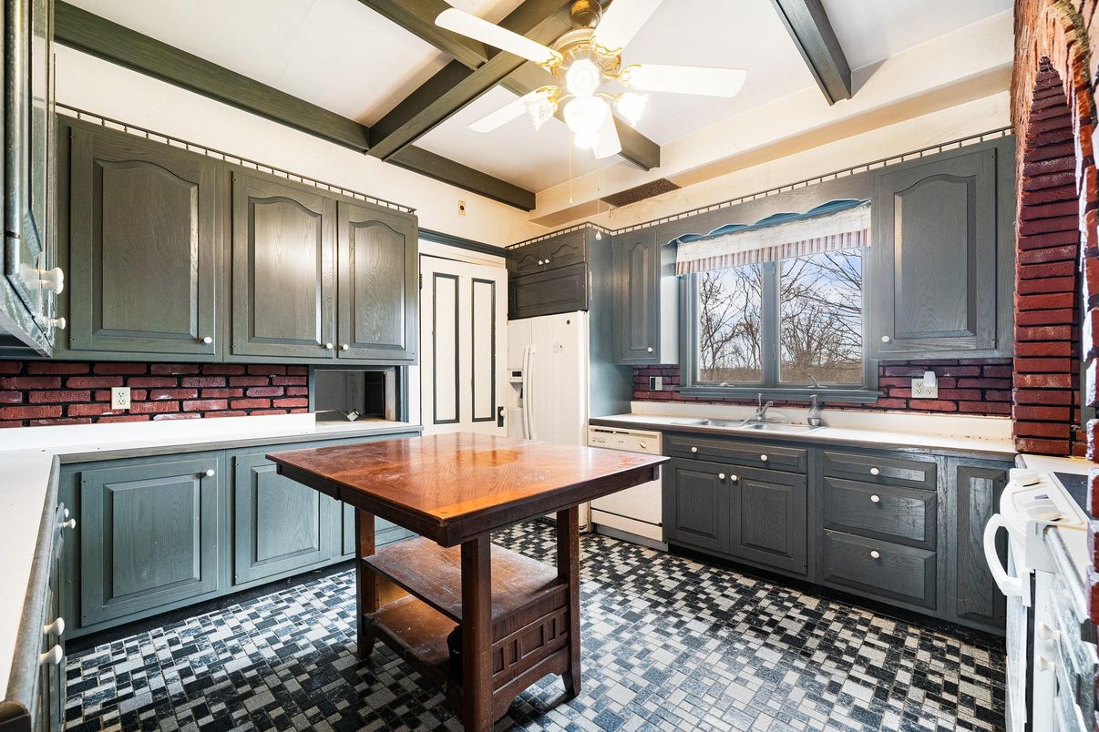 Home Office, Interior, Kitchen