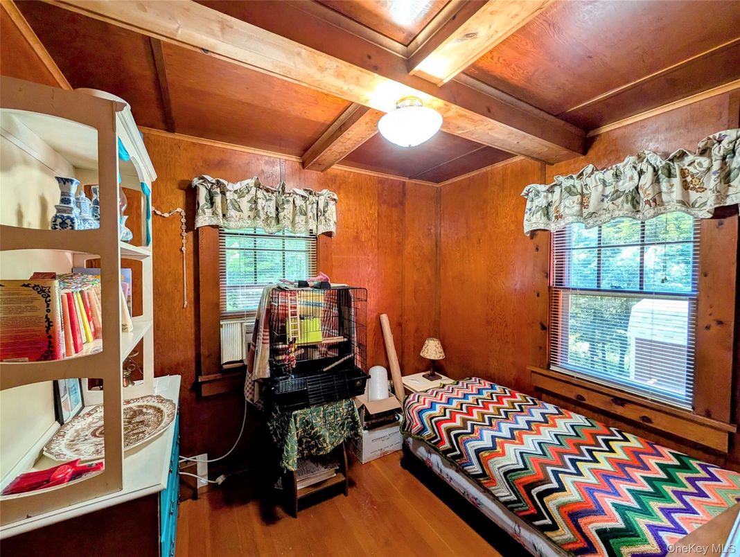 Bedroom, Interior, Wooden Beams, Wooden Ceilings, Wood Texture Flooring, Wooden Walls