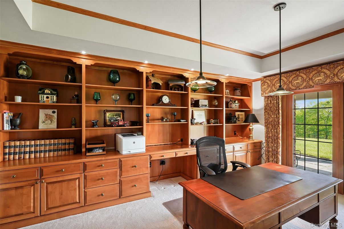 Home Office, Interior, Pendant Lights