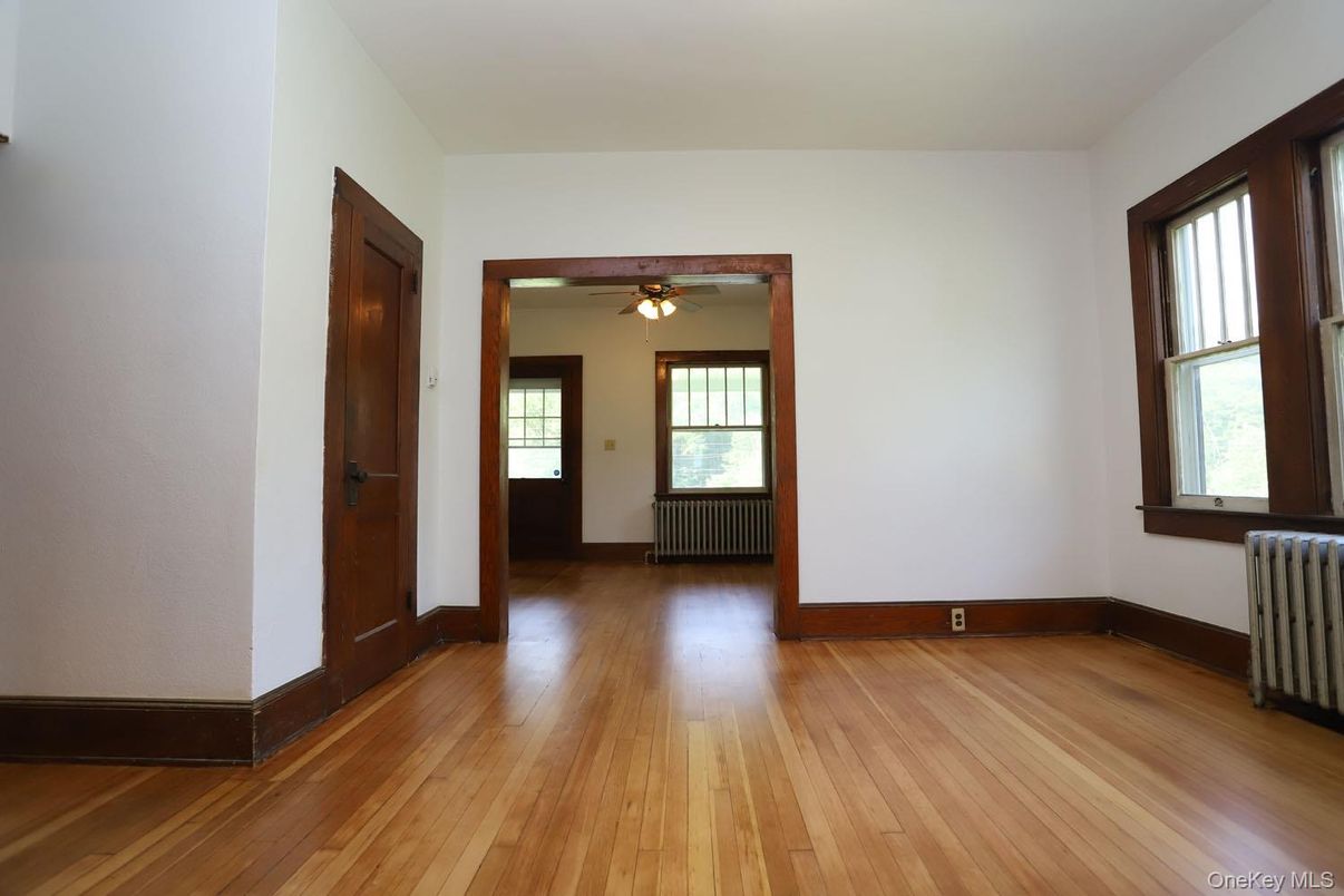 Empty room, Interior, Wood Texture Flooring