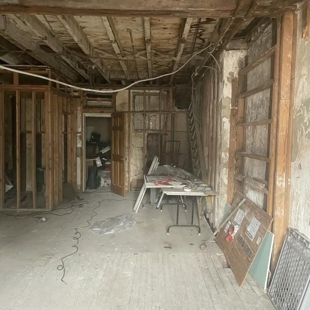 Interior, Wooden Beams