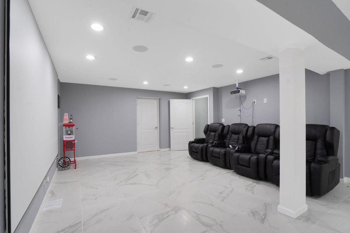 Interior, Marble, Recessed Lighting