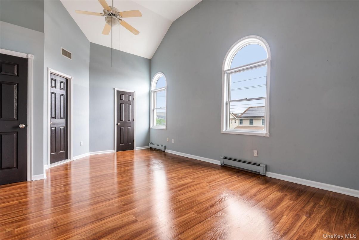 Empty room, Interior, Wood Texture Flooring