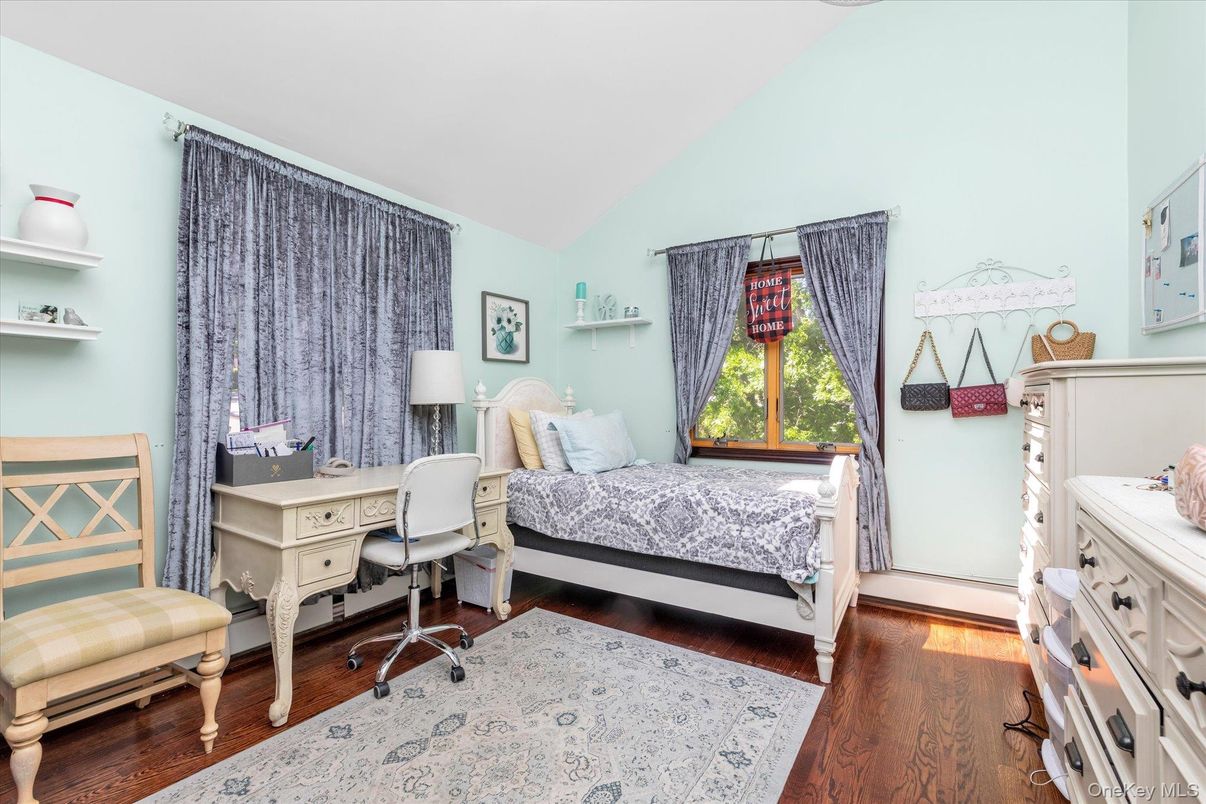 Bedroom, Home Office, Interior, Wood Texture Flooring