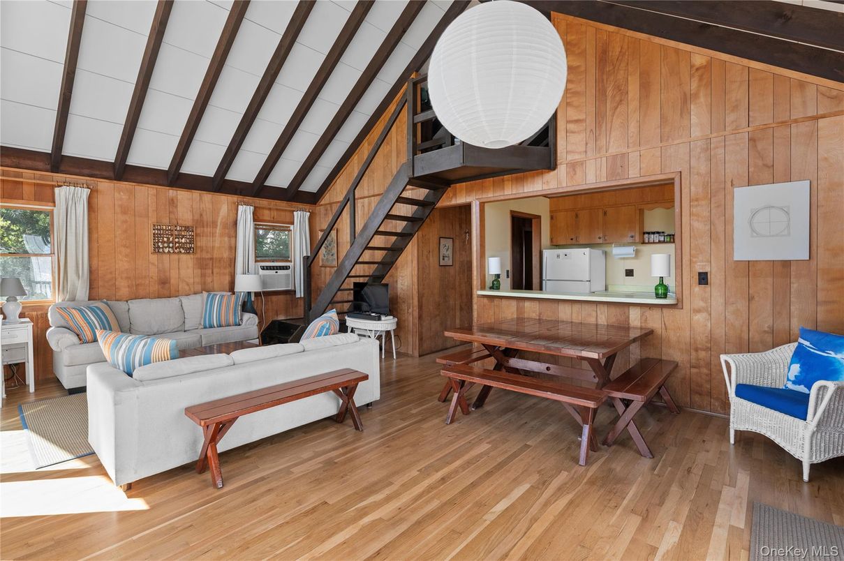 Interior, Living room, Wood Texture Flooring, Wooden Walls