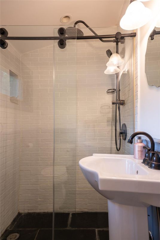 Bathroom, Glass Shower, Interior