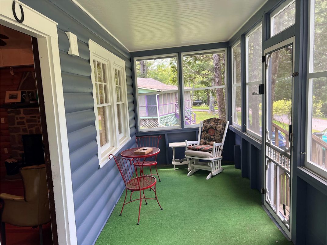 Interior, Stone Walls, Sun Room
