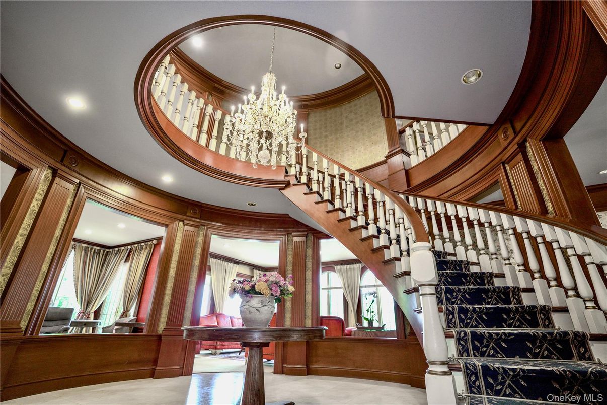 Chandelier, Interior, Recessed Lighting