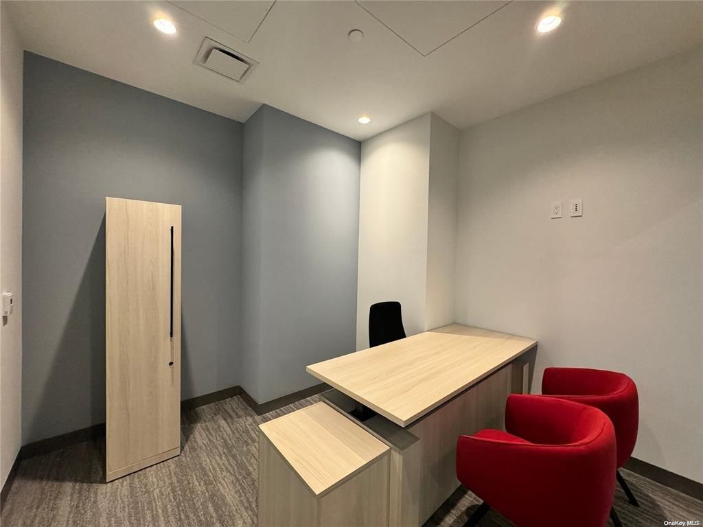 Home Office, Interior, Recessed Lighting