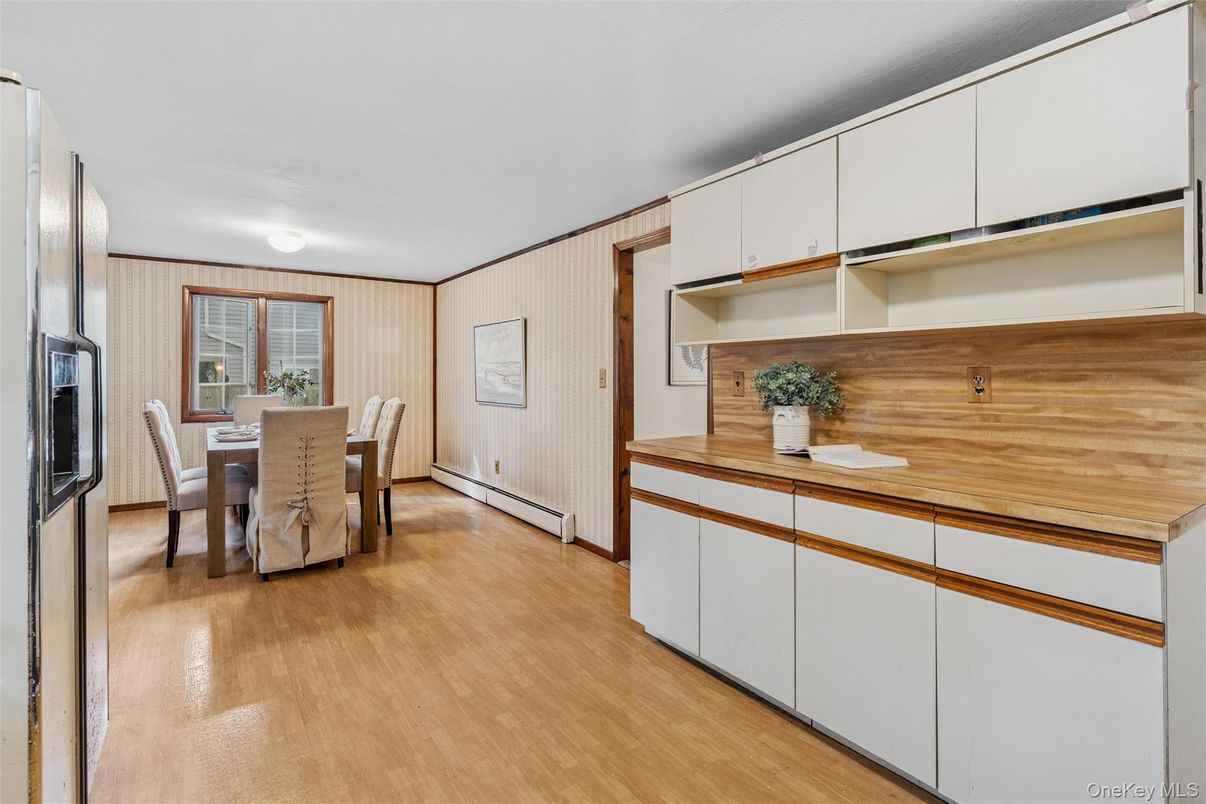 Dining room, Interior, Kitchen, Wood Texture Flooring