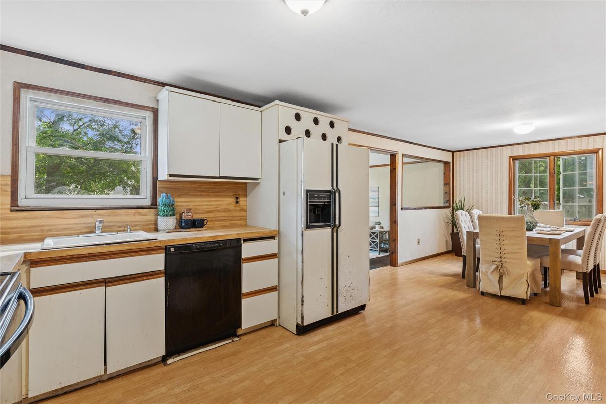 Dining room, Interior, Kitchen, Wood Texture Flooring