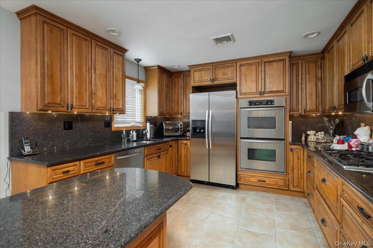 Interior, Kitchen, Recessed Lighting, Stainless Steel Appliances