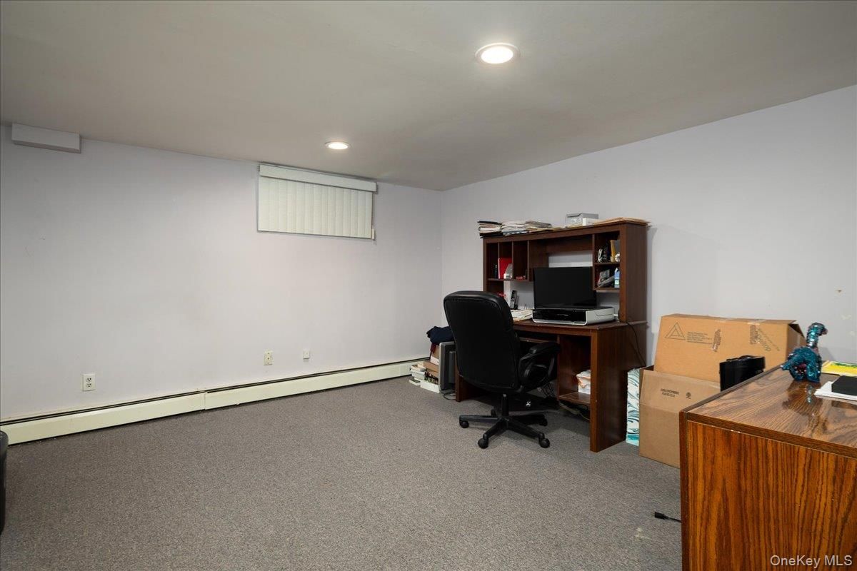 Home Office, Interior, Recessed Lighting