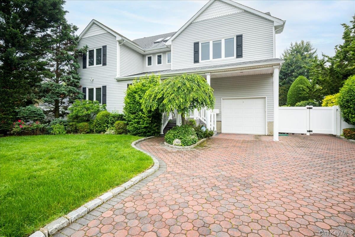 Attached, Backyard, Exterior, Facade, Farmhouse