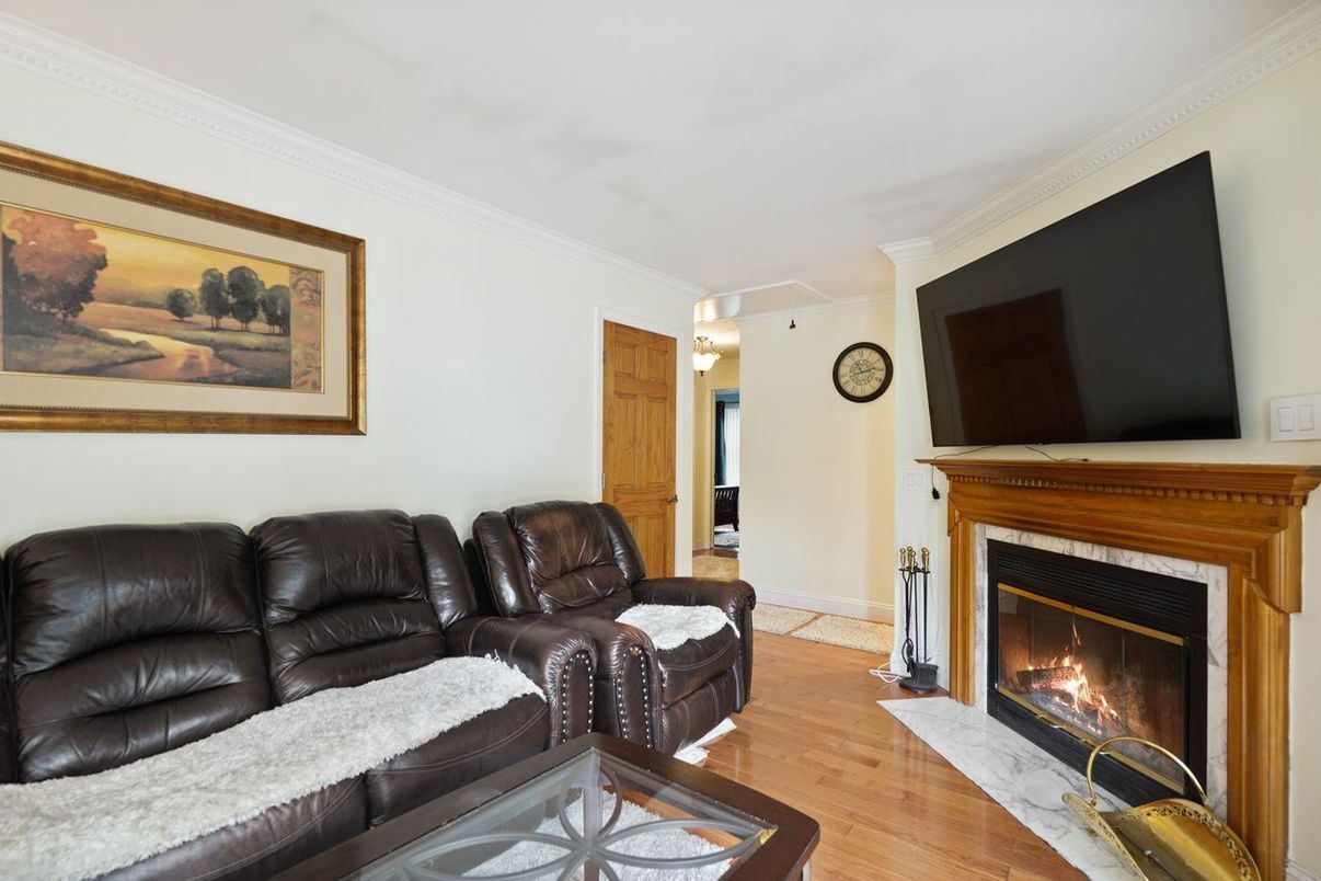 Fireplace, Interior, Living room, Wood Texture Flooring