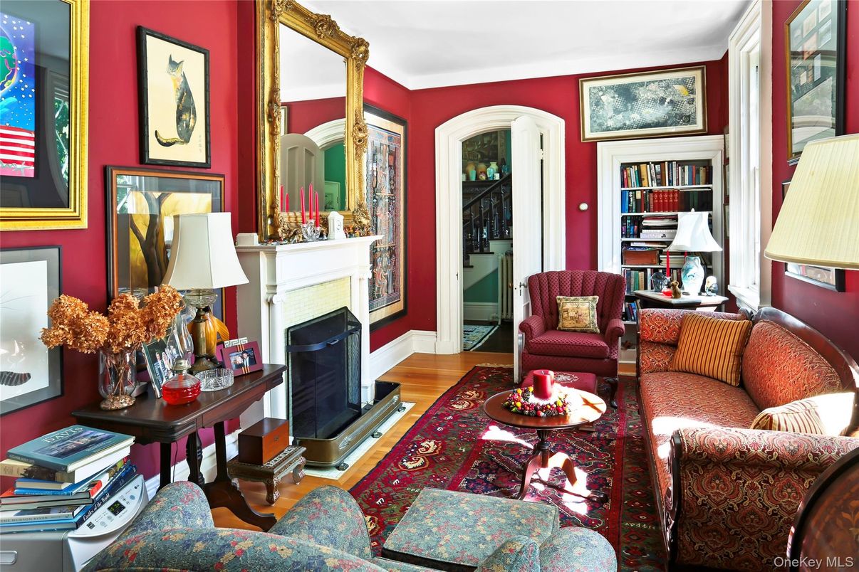 Fireplace, Interior, Living room, Wood Texture Flooring