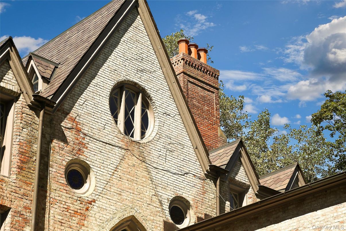 Exterior, Facade, Brick Facade, None