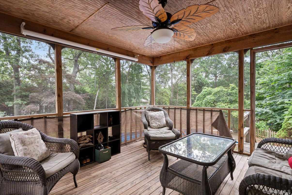 Interior, Sun Room, Wooden Ceilings, Wood Texture Flooring