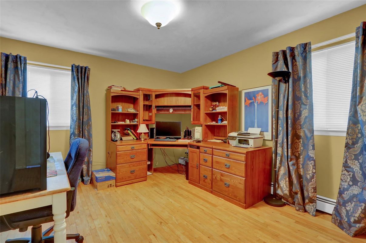 Home Office, Interior, Wood Texture Flooring