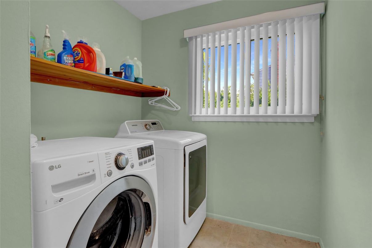 Interior, Washer