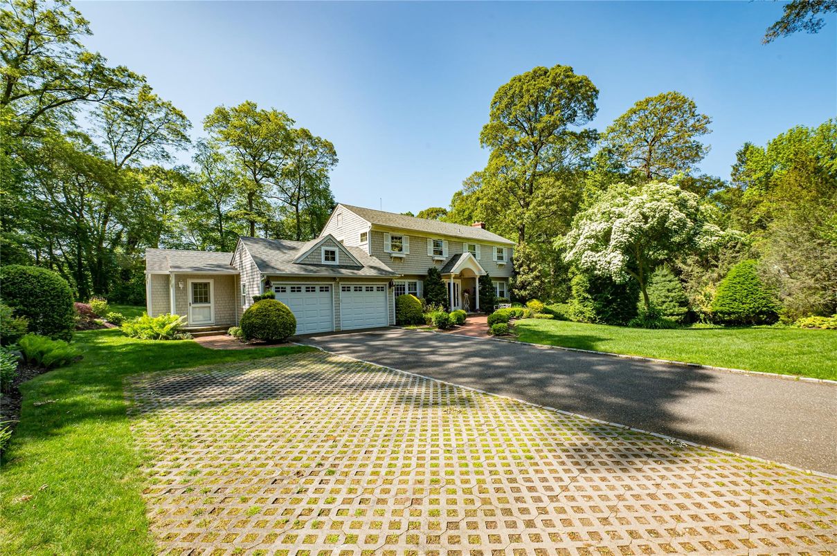 Attached, Backyard, Exterior, Facade, Cape Cod