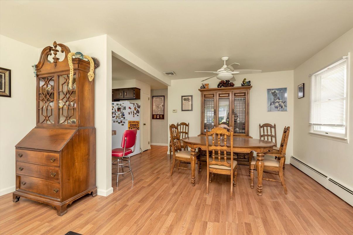 Dining room, Interior, Wood Texture Flooring