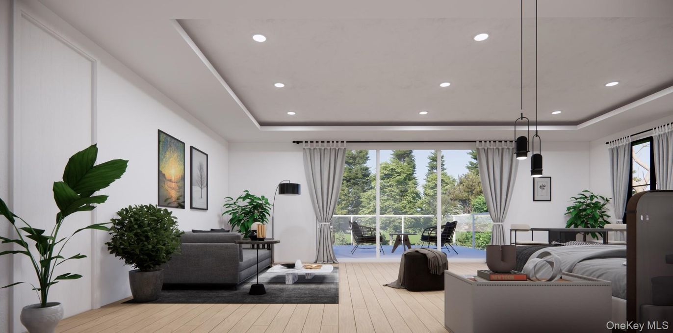Interior, Pendant Lights, Recessed Lighting, Wood Texture Flooring