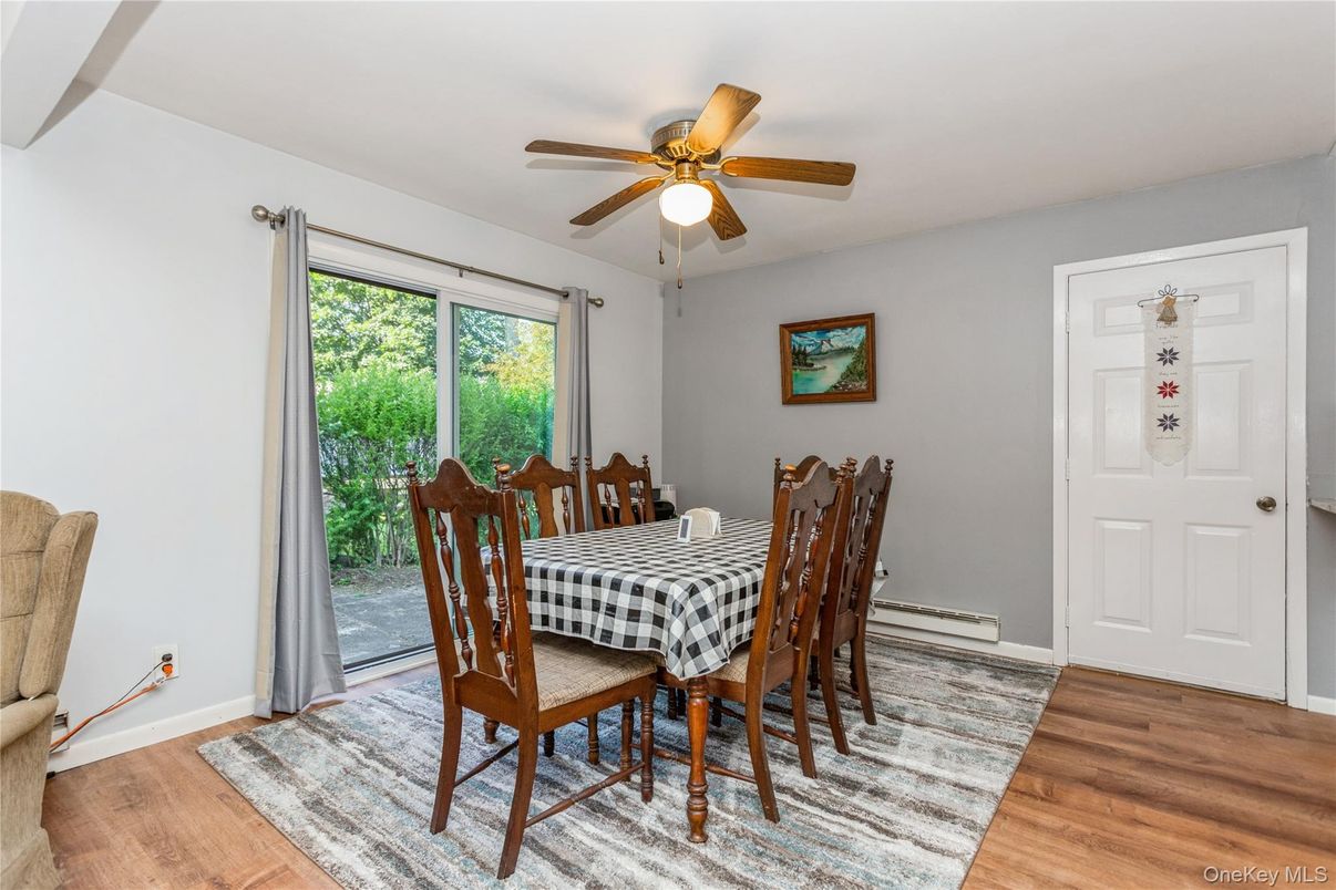 Dining room, Interior, Wood Texture Flooring
