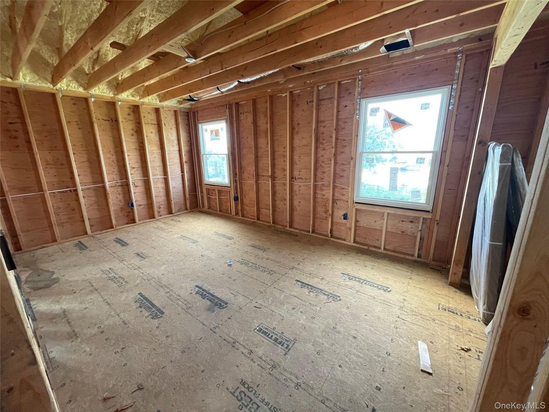 Empty room, Interior, Wooden Beams, Wooden Ceilings, Wooden Walls