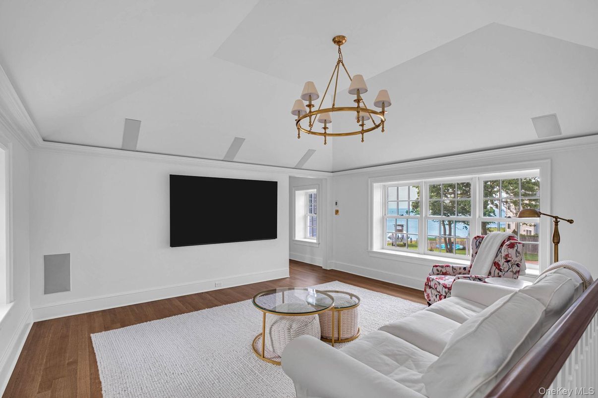 Chandelier, Interior, Living room, Water, Wood Texture Flooring