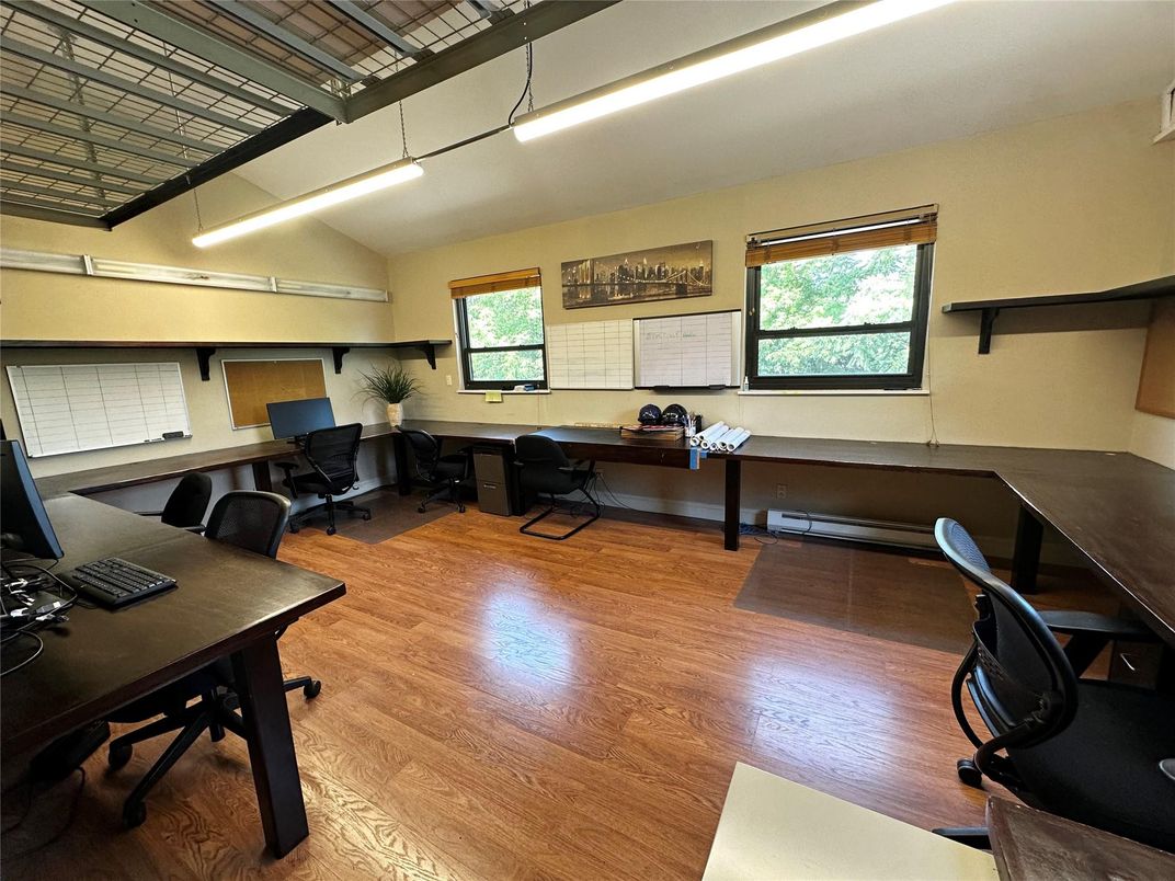 Home Office, Interior, Wood Texture Flooring