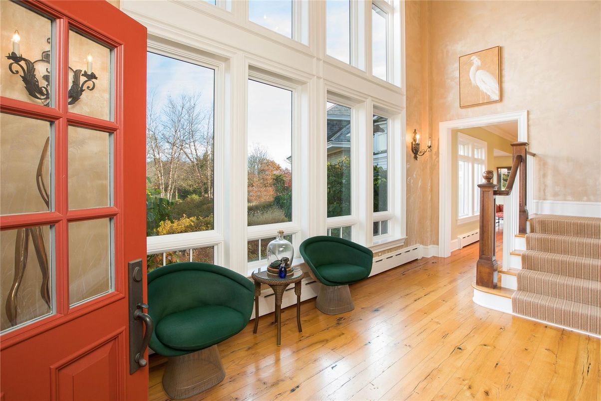Interior, Sun Room, Wood Texture Flooring