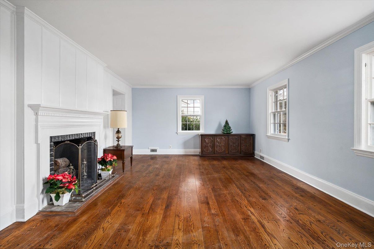 Fireplace, Interior, Wood Texture Flooring