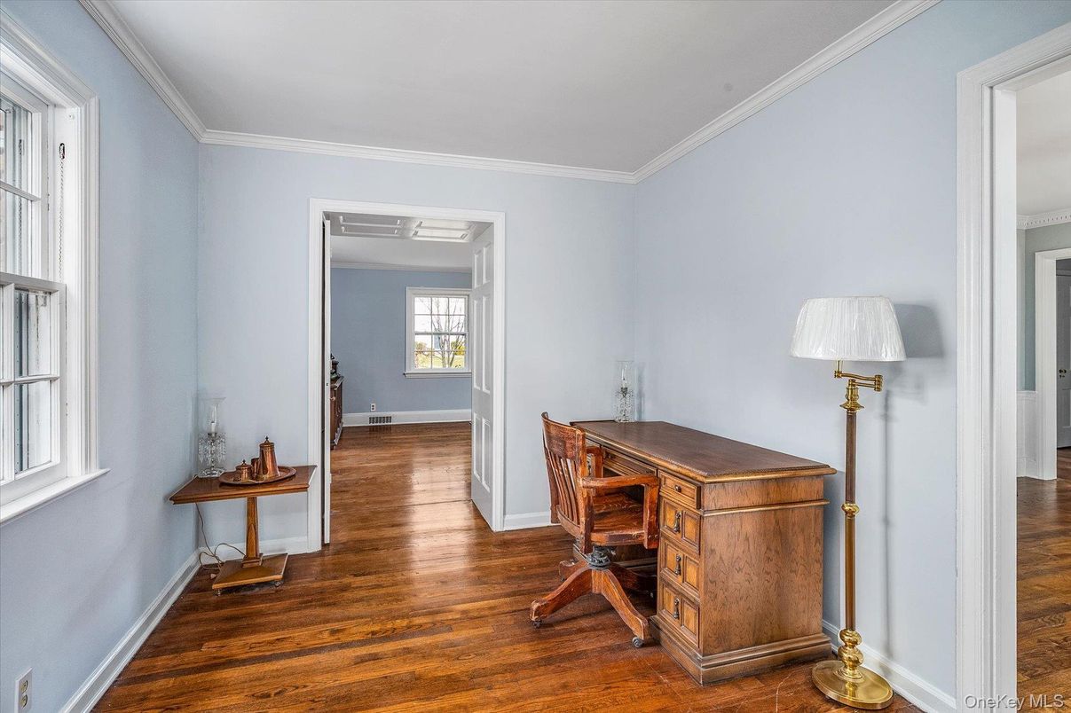Home Office, Interior, Wood Texture Flooring