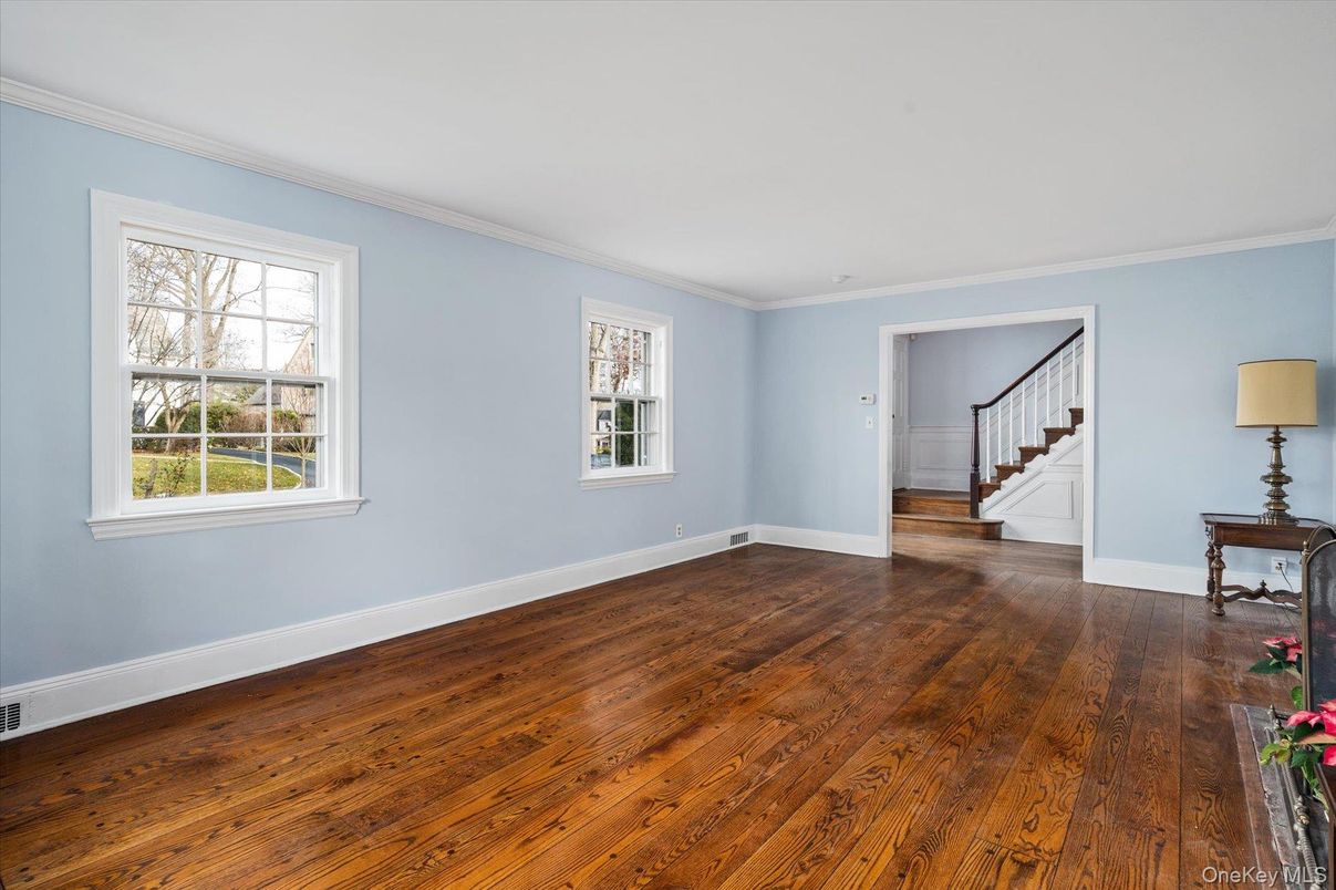 Empty room, Interior, Wood Texture Flooring