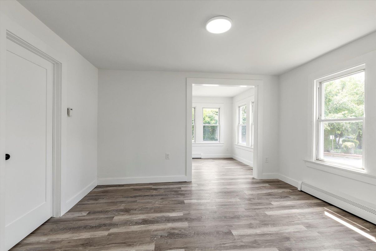 Empty room, Interior, Wood Texture Flooring