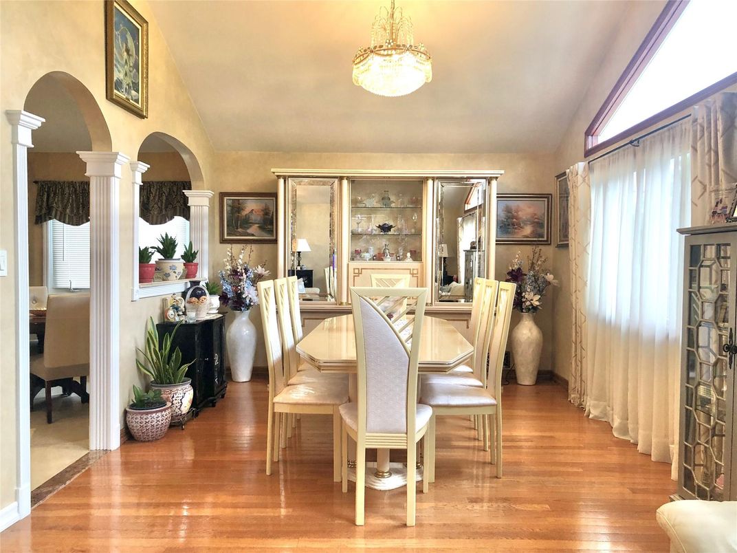 Dining room, Interior, Wood Texture Flooring