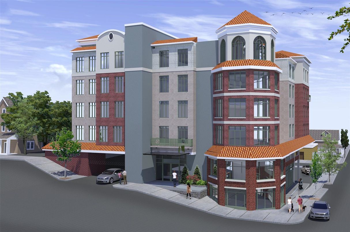 Exterior, Facade, Condo Building