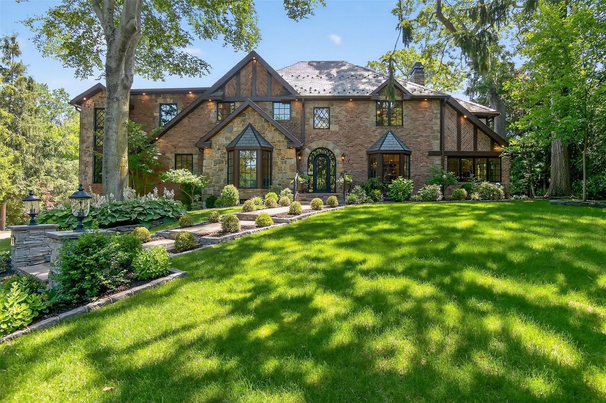 Backyard, Exterior, Facade, Brick Facade, Tudor Revival