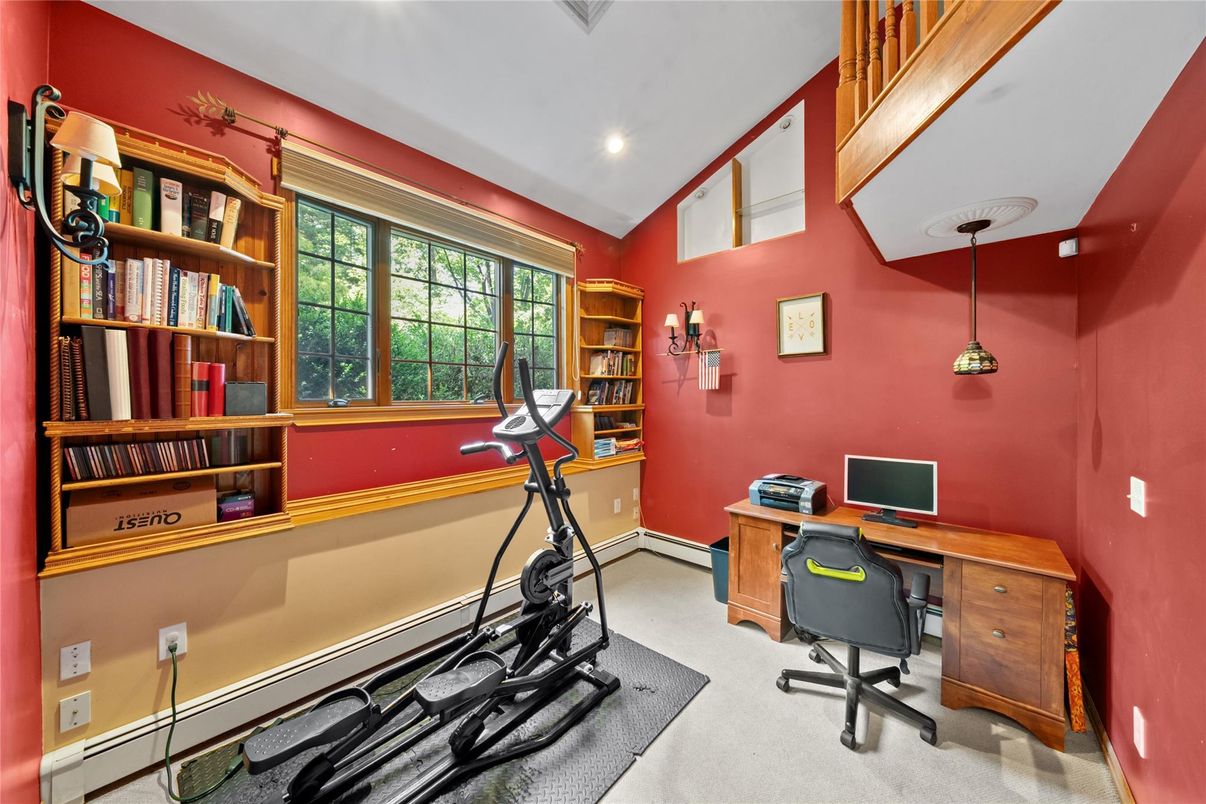 Fitness Equipment, Home Office, Interior, Recessed Lighting