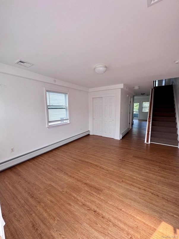 Empty room, Interior, Wood Texture Flooring
